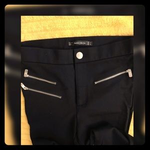 Zara Pants - Sexy fit Black ZARA stretch pants Sz S Zara Pants - Sexy fit Black ZARA stretch pants Sz S